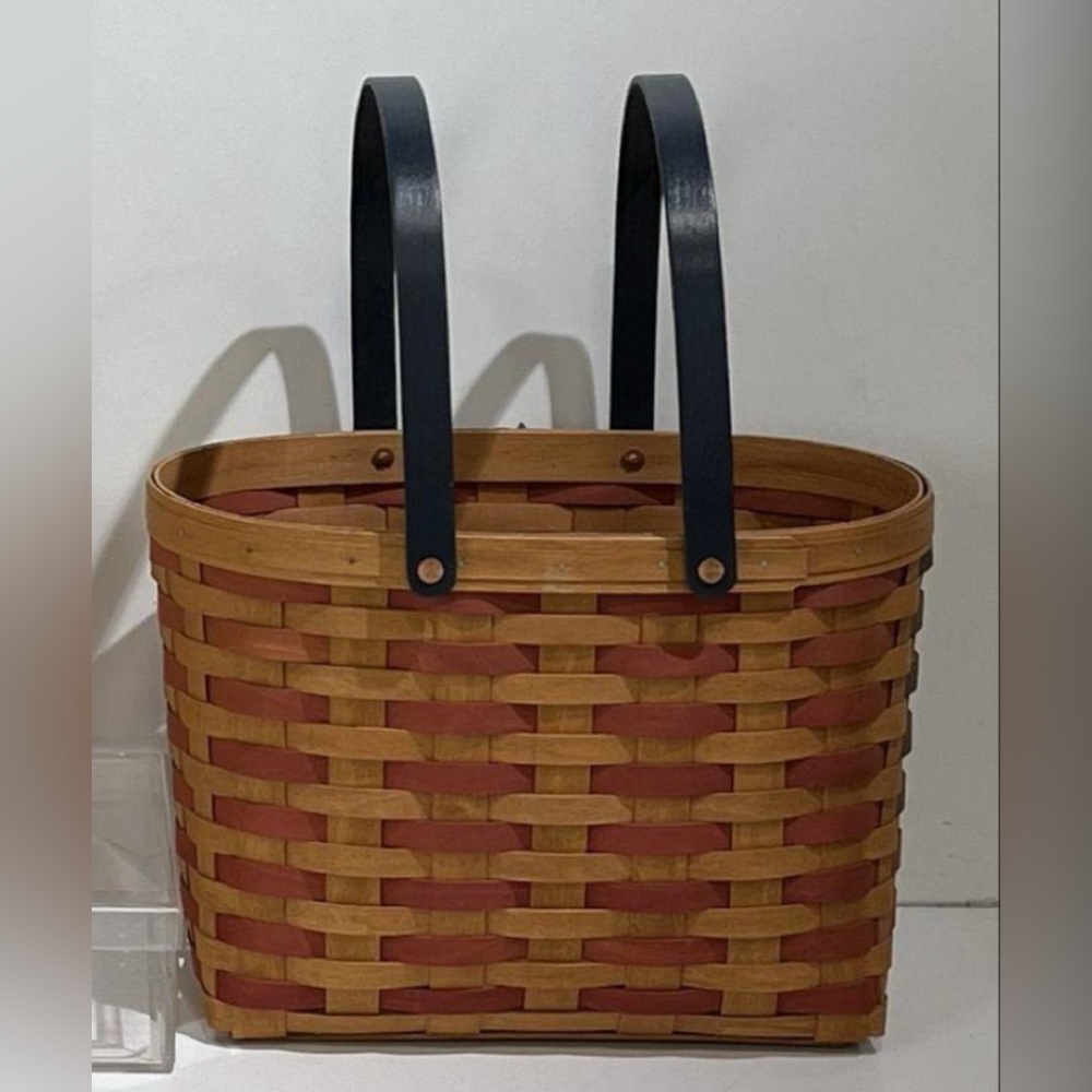 Henn American Flag Handcrafted Woven Basket - Picture 7 of 7